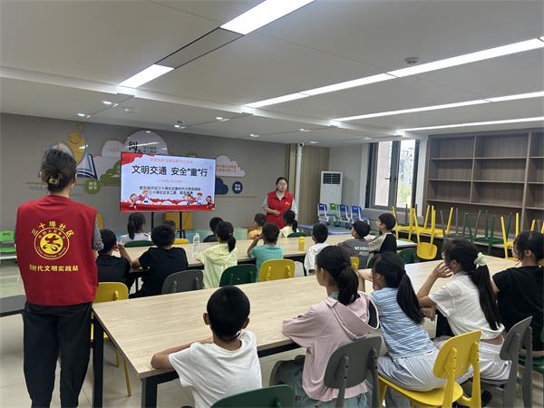 肥东经开区三十埠社区：文明交通 安全“童”行1.jpg