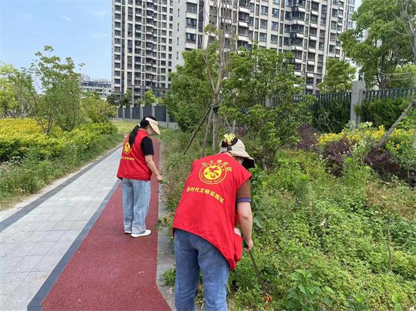 肥东经开区三十埠社区：倡导垃圾分类 践行环境保护3.jpg