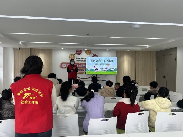肥东经开区三十埠社区：春季传染病防治知识宣讲活动1.jpg